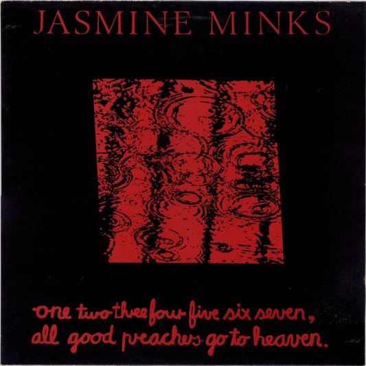 The Jasmine Minks : One Two Three Four Five Six Seven, All Good Preachers Go To Heaven (LP, MiniAlbum, Red)