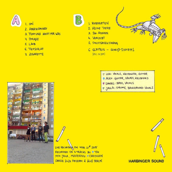 Toylettes : Tape On Vinyl (10", Album, Ltd, RE)