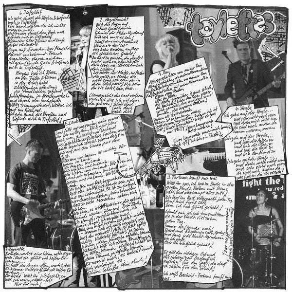 Toylettes : Tape On Vinyl (10", Album, Ltd, RE)