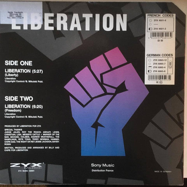 Liberation : Liberation (12", Single)