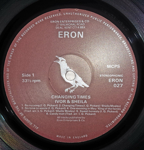 Ivor And Sheila : Changing Times (LP, Album)