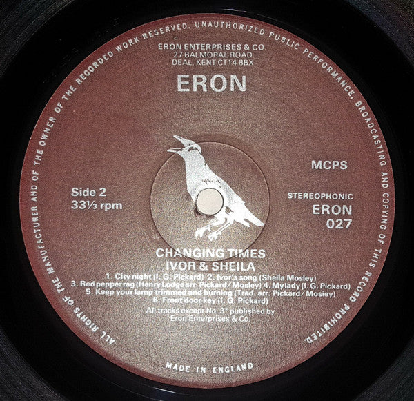 Ivor And Sheila : Changing Times (LP, Album)