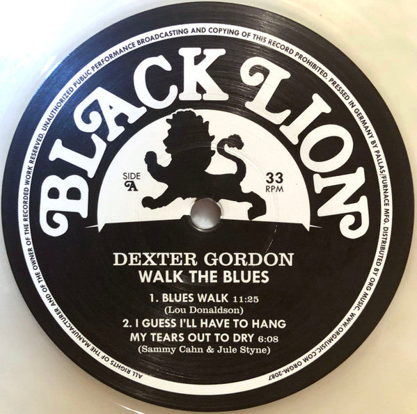 Dexter Gordon : Walk The Blues (LP, RSD, Ltd, Cle)