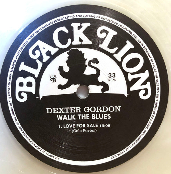 Dexter Gordon : Walk The Blues (LP, RSD, Ltd, Cle)