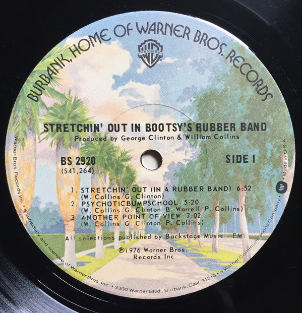 Bootsy's Rubber Band : Stretchin' Out In Bootsy's Rubber Band (LP, Album, Jac)