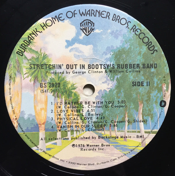 Bootsy's Rubber Band : Stretchin' Out In Bootsy's Rubber Band (LP, Album, Jac)