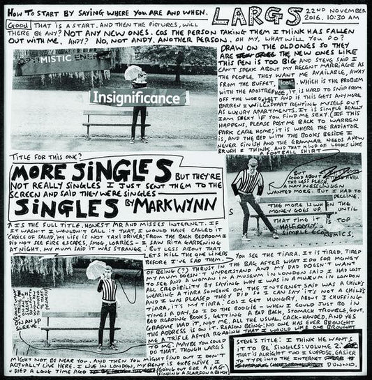 Mark Wynn (2) : More Singles - But They're Not Really Singles I Just Sent Them To The Screen And Said They Were Singles (LP, Album)
