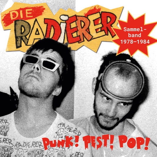 Die Radierer : Punk! Pest! Pop! Sammelband 1978-1984 (CD, Album, RE + CD, Album, RE + CD, Album, RE + CD)