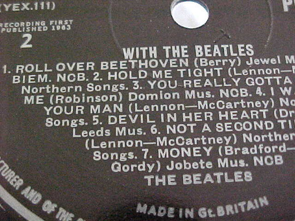 The Beatles : With The Beatles (LP, Album, M/Print)