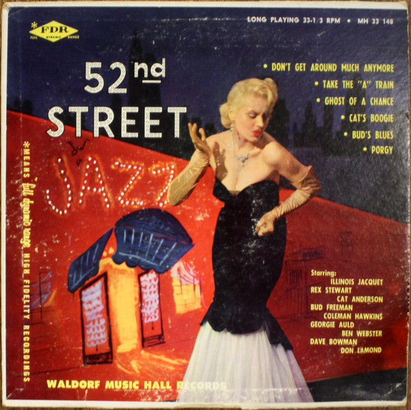 Various : 52nd Street Jazz (10", Comp)