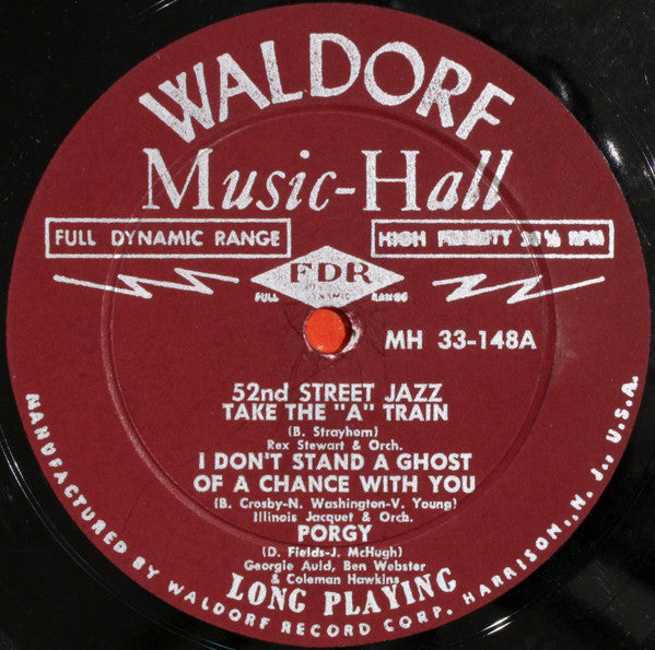 Various : 52nd Street Jazz (10", Comp)