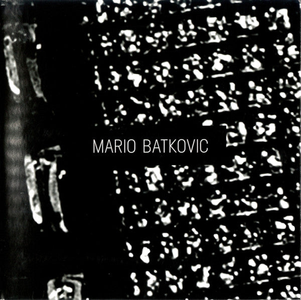 Mario Batkovic : Mario Batkovic (CD, Album, RE)