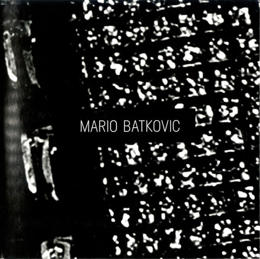 Mario Batkovic : Mario Batkovic (CD, Album, RE)