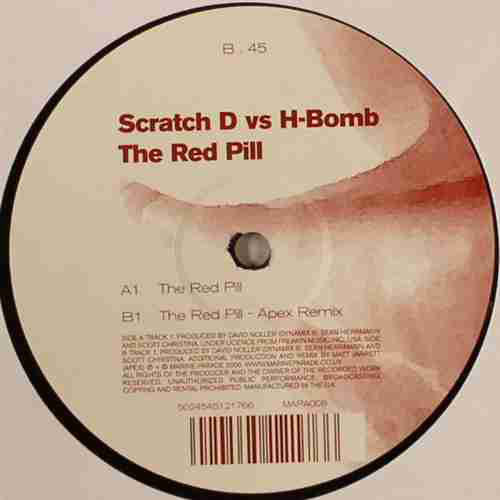 Scratch D vs H-Bomb* : The Red Pill (12")