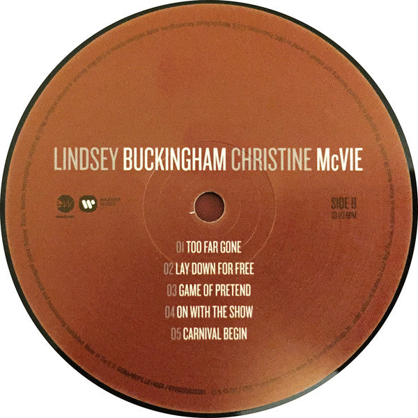 Lindsey Buckingham, Christine McVie : Lindsey Buckingham Christine McVie (LP, Album)