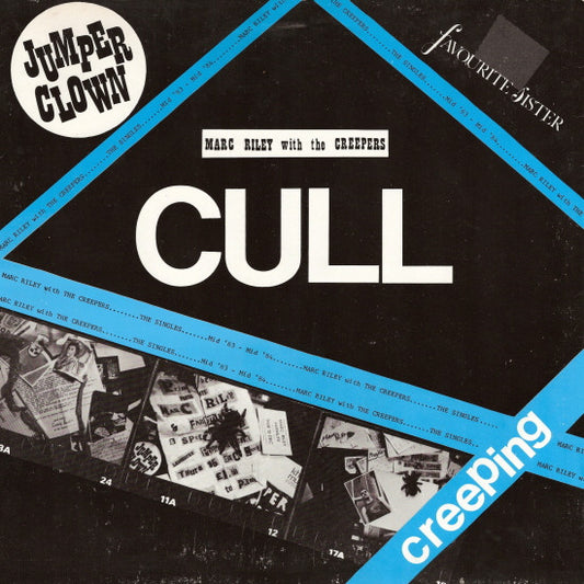 Marc Riley With The Creepers : Cull (The Singles Mid '83 - Mid '84) (LP, Album, Comp)
