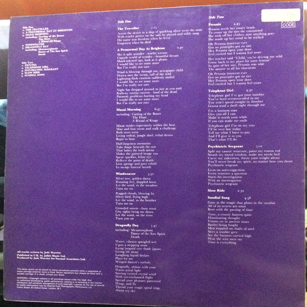 Jade Warrior : Jade Warrior (LP, Album)