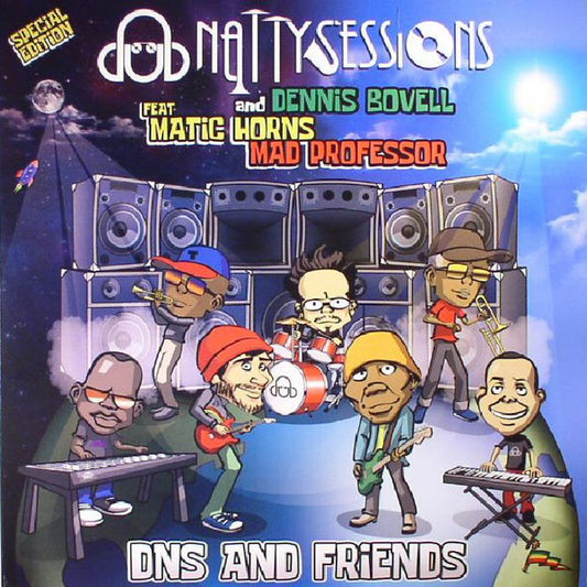 Dub Natty Sessions & Dennis Bovell Feat. Matic Horns & Mad Professor : DNS And Friends (LP, S/Edition)