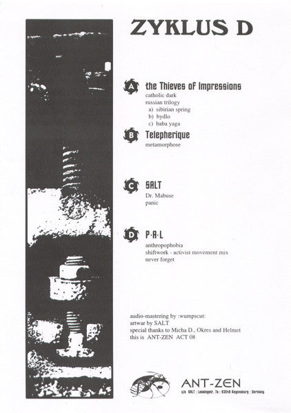 Various : Zyklus D (LP, Comp, Ltd, Num)
