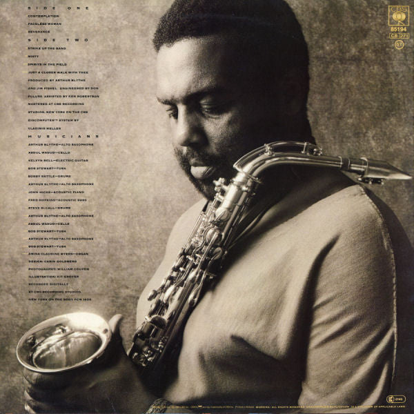 Arthur Blythe : Blythe Spirit (LP, Album)