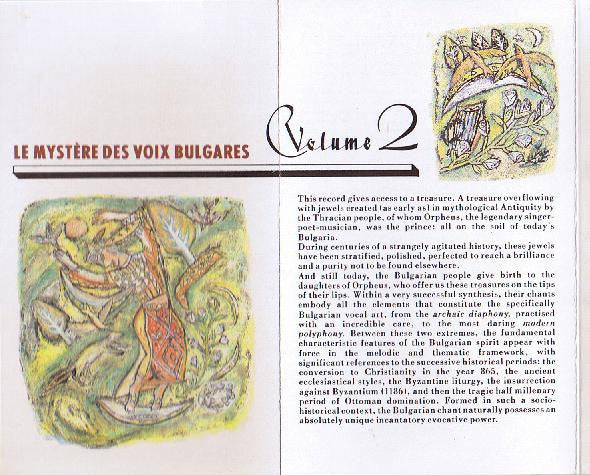 Le Mystère Des Voix Bulgares : Le Mystère Des Voix Bulgares: Volume 2 (Cass, Album)
