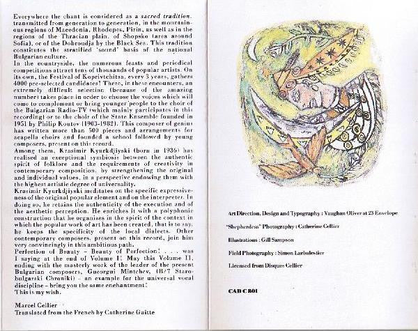 Le Mystère Des Voix Bulgares : Le Mystère Des Voix Bulgares: Volume 2 (Cass, Album)