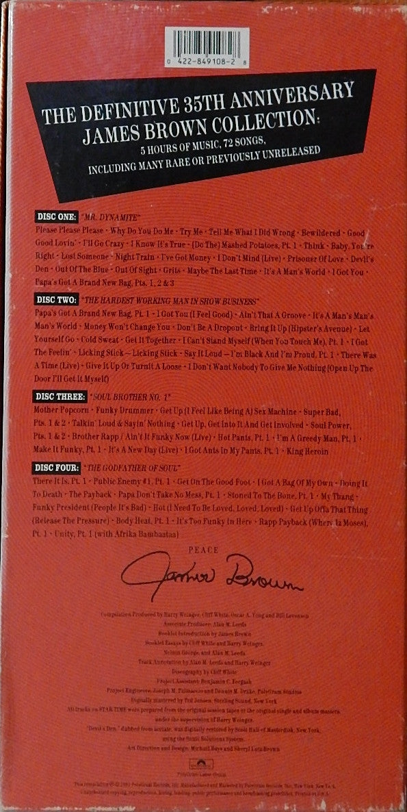James Brown : Star Time (4xCD, Comp, RM + Box)