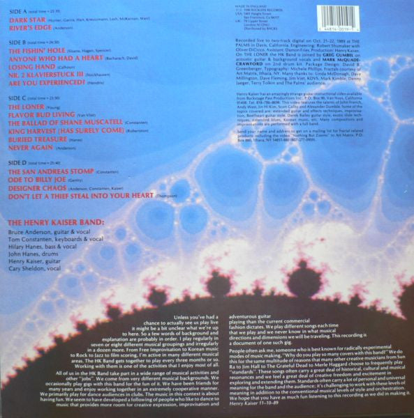 The Henry Kaiser Band : Heart's Desire (2xLP, Album)