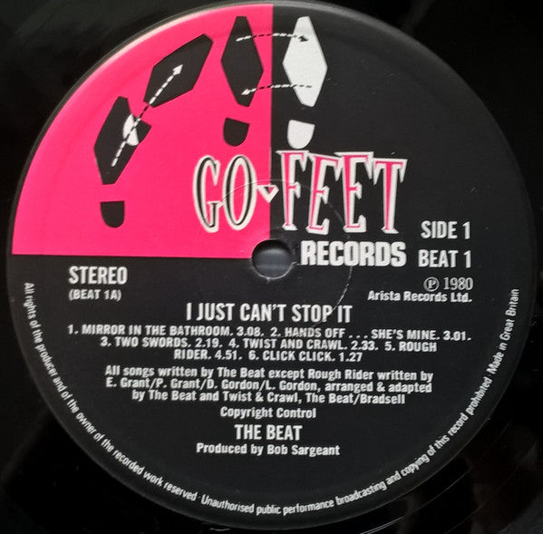 The Beat (2) : I Just Can't Stop It (LP, Album)