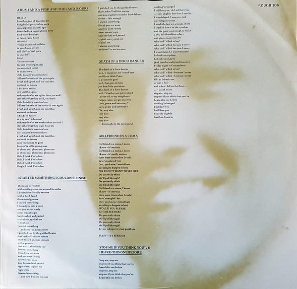 The Smiths : Strangeways, Here We Come (LP, Album)