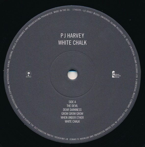 P J Harvey* : White Chalk (LP, Album)