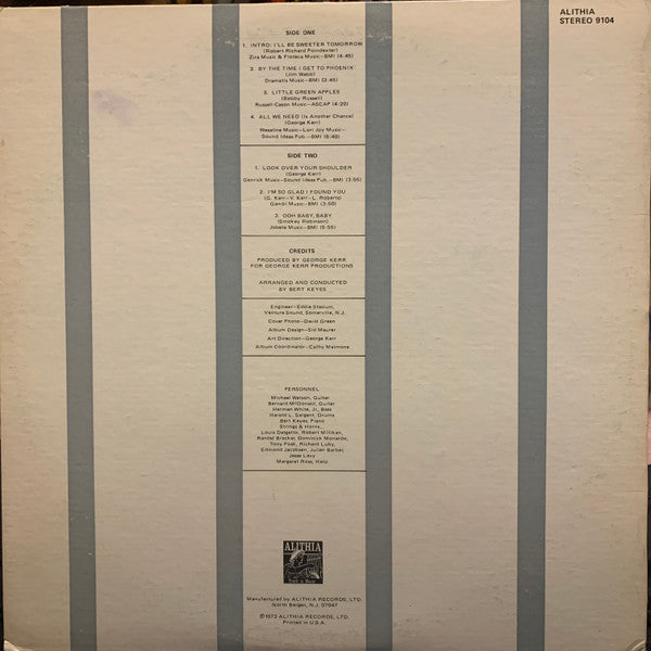 The Escorts : All We Need Is Another Chance (LP, Album)