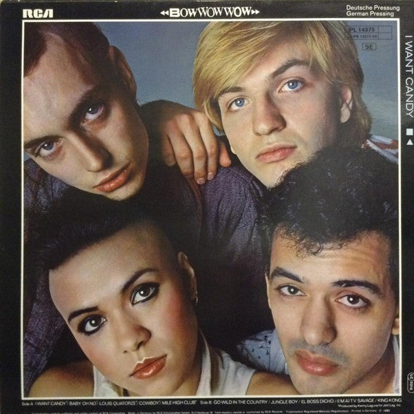 Bow Wow Wow : I Want Candy (LP, Album)