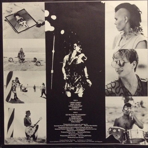 Bow Wow Wow : I Want Candy (LP, Album)
