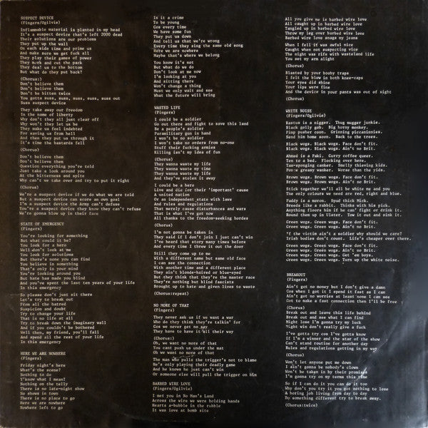 Stiff Little Fingers : Inflammable Material (LP, Album, RE, Lyn)