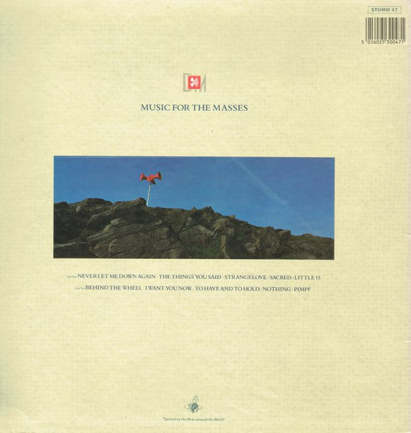 Depeche Mode : Music For The Masses (LP, Album, Cle)