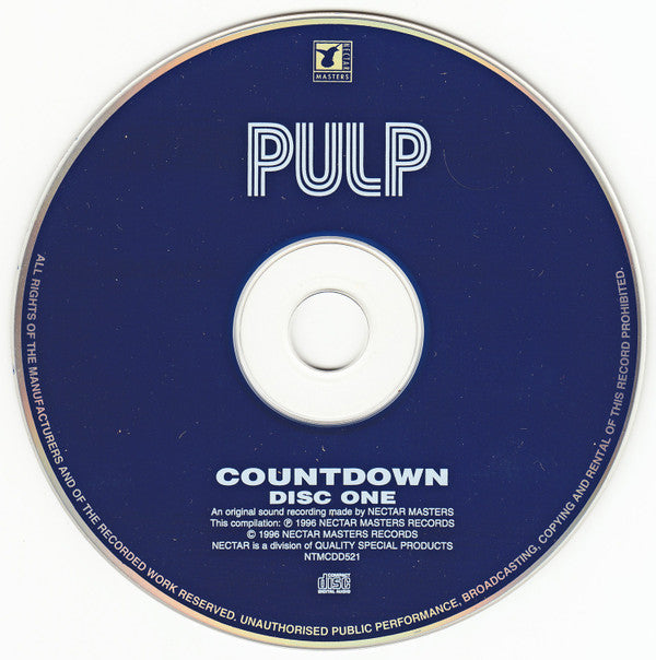 Pulp : Countdown 1992 - 1983 (2xCD, Comp)