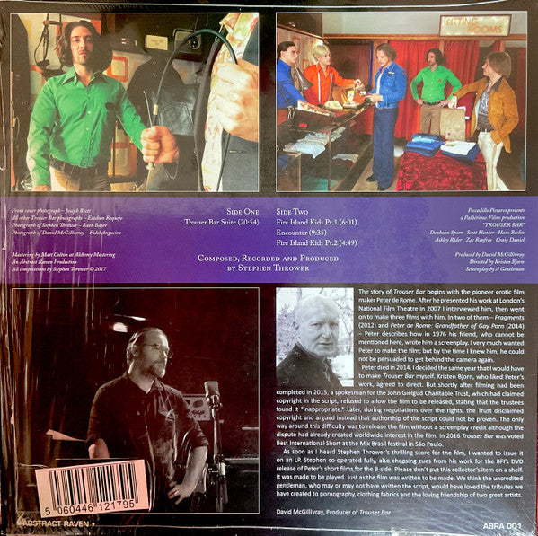 Stephen Thrower : Trouser Bar (LP, Album, Tra)