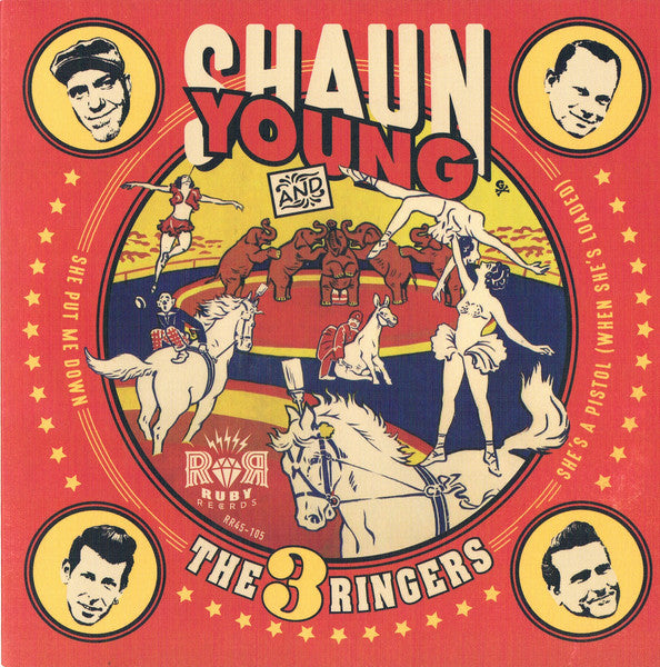 Shaun Young And  The 3 Ringers : She Put Me Down (7", Single)