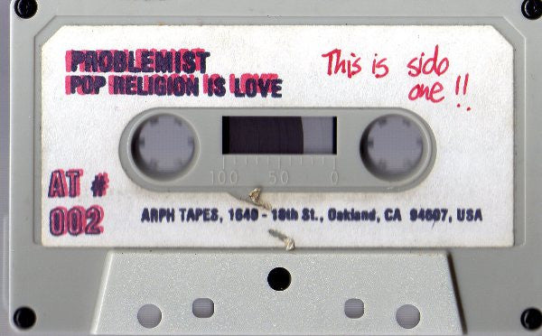 Problemist : Pop Religion Is Love (Cass)