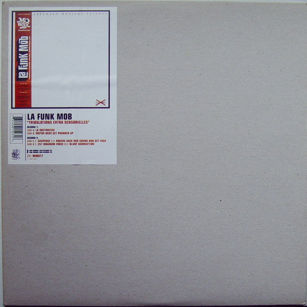 La Funk Mob : Tribulations Extra Sensorielles (2x12", RE)