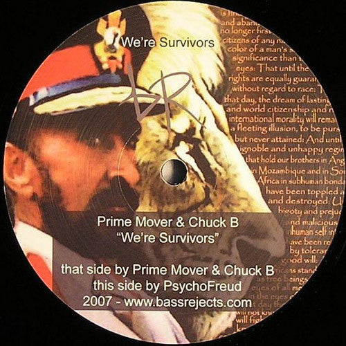 Prime Mover (2) & Chuck B : We're Survivors (12")