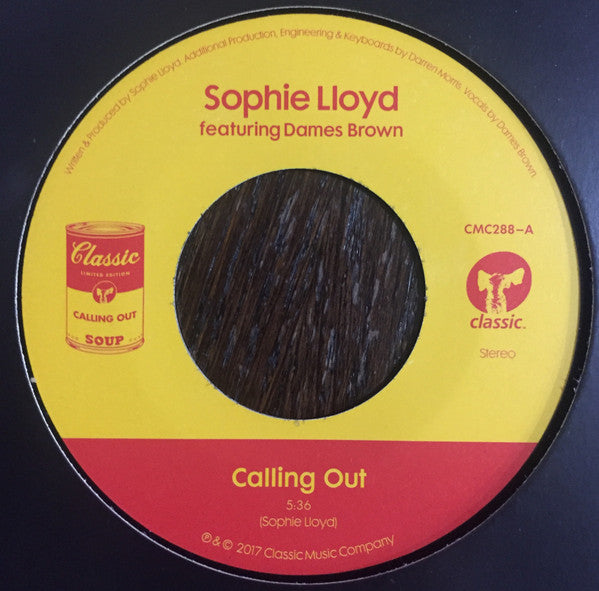 Sophie Lloyd Featuring Dames Brown : Calling Out (7")
