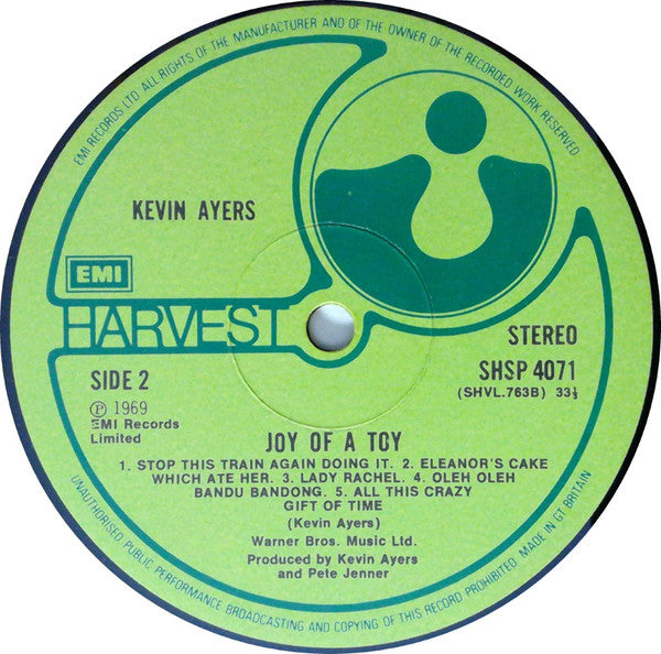 Kevin Ayers Featuring Mike Oldfield & David Bedford : The Joy Of A Toy / Shooting At The Moon (LP, Album, RE + LP, Album, RE + Comp)