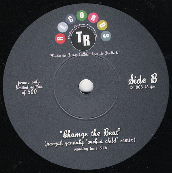 Panzah Zandahz : Daytona 500 / Change The Beat (7", Single, Ltd, Promo, Unofficial)