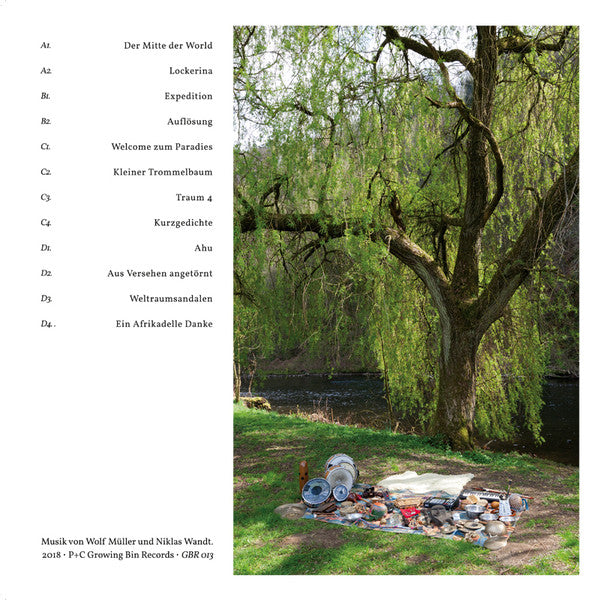 Wolf Müller & Niklas Wandt : Instrumentalmusik Von Der Mitte Der World (2xLP, Album)