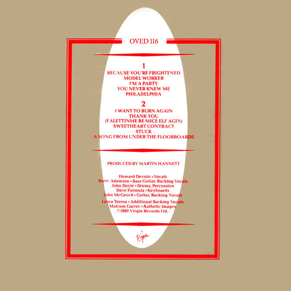 Magazine : The Correct Use Of Soap (LP, Album, RE)