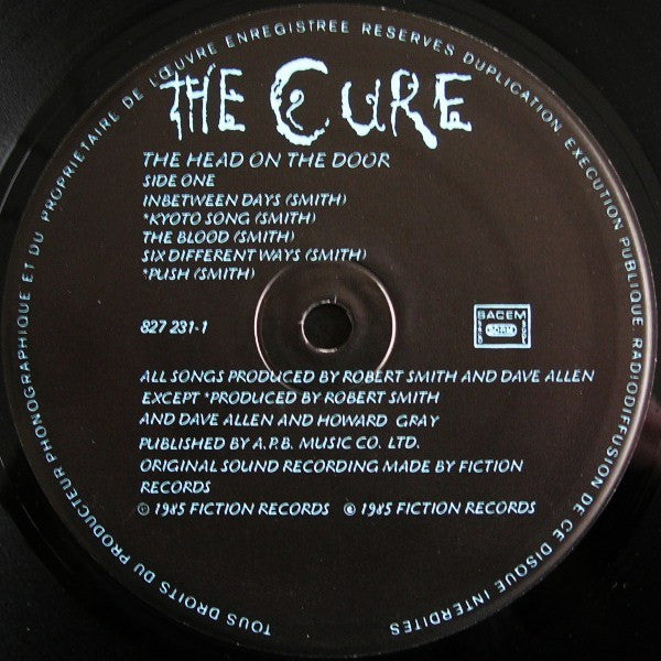 The Cure : The Head On The Door (LP, Album)