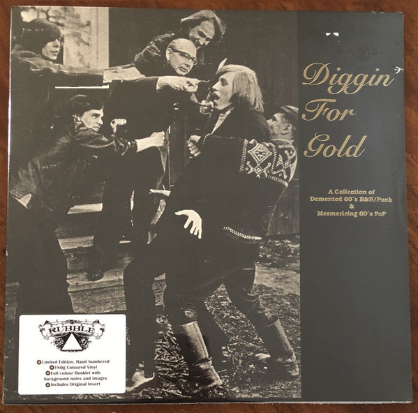 Various : Diggin’ For Gold • Volume 1 (LP, Album, Comp, Ltd, Num, RE, Gol)
