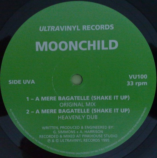 Moonchild (3) : A Mere Bagatelle (Shake It Up) / V.O.A.T. (Variations On A Theme) (12")